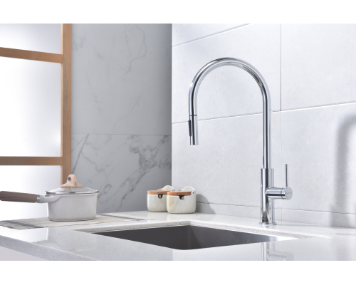 Смеситель для кухни Paulmark Senso Se215180-CR Хром