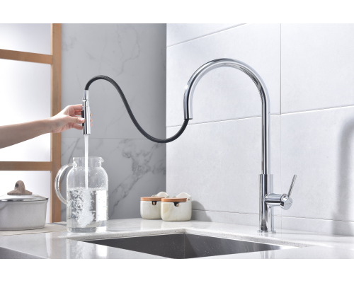 Смеситель для кухни Paulmark Senso Se215180-CR Хром