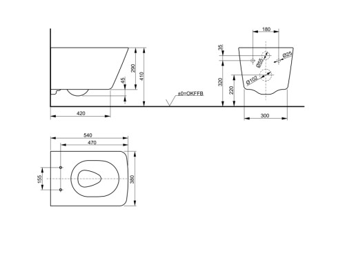 Сиденье для унитаза Toto SP TC512F/TC512G цвет белый