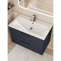 Раковина для ванной Uperwood Foster 80х45,5х17,5 см, белая глянцевая