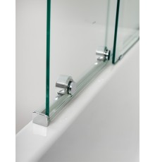 Шторка на ванну Cezares Stream 80 STREAM-VFS-11-80/150-C-Cr Хром