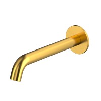 Излив настенный 220 мм Whitecross Y1202GLB брашированное золото