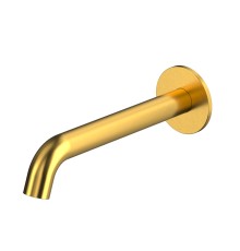 Излив настенный 220 мм Whitecross Y1202GLB брашированное золото