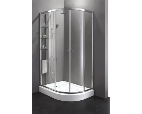 Душевой уголок Cezares ANIMA-RH-2-120/100-C-Cr-L