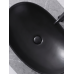 Черная матовая керамическая раковина Gid Bm9811