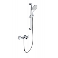 Смеситель для ванны с душевым гарнитуром и термостатом Wonzon&Woghand, Хром