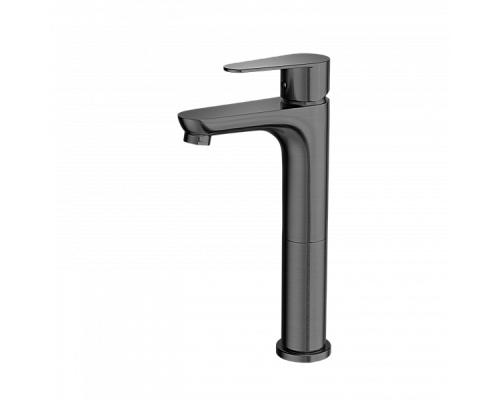 Смеситель для раковины высокий Wonzon&Woghand, Темный графит