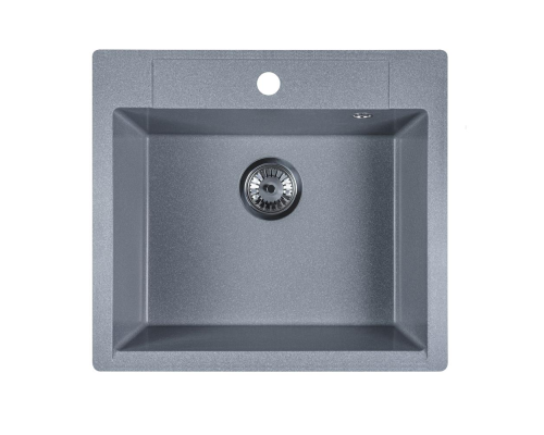 Кухонная мойка прямоугольная 550х500 Reflexion Cubi RX1555GR, гравий