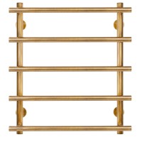 Полотенцесушитель латунный Secado Турин 1 60х60х70, электрический R, бронза