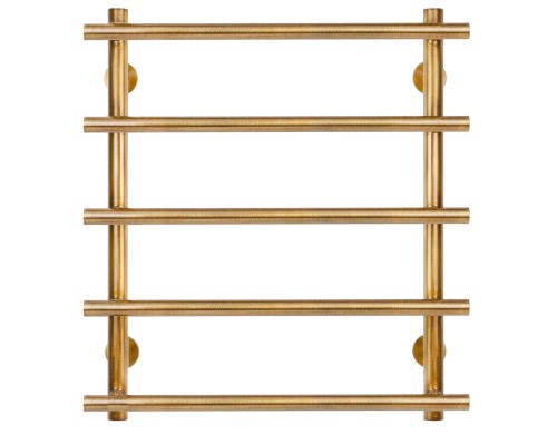 Полотенцесушитель латунный Secado Турин 1 60х60х70, электрический L, бронза