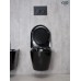 Безободковый подвесной унитаз Gid Tr2198-18 62204y с прочной крышкой-микролифт