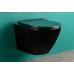 Безободковый подвесной унитаз Gid Tr2198-18 62204y с прочной крышкой-микролифт
