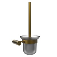 Настенный ерш для унитаза Raiber premium RPG-80009 Graceful, матовое золото