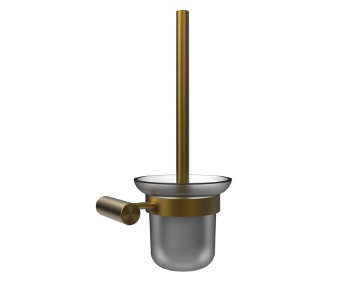 Настенный ерш для унитаза Raiber premium RPG-80009 Graceful, матовое золото