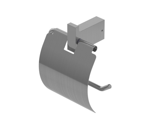 Держатель туалетной бумаги Cezares Slider SLIDER-PH-IN с крышкой Сатин