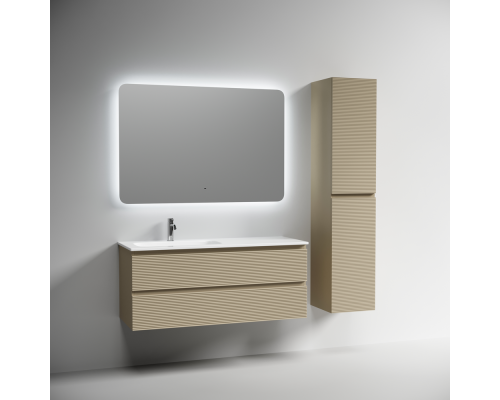 Тумба под раковину Настенная Sancos Folk 119.5 FL120LCP Капучино