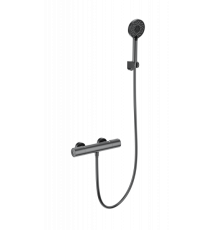 Смеситель для душа с термостатом Wonzon&Woghand, Темный графит