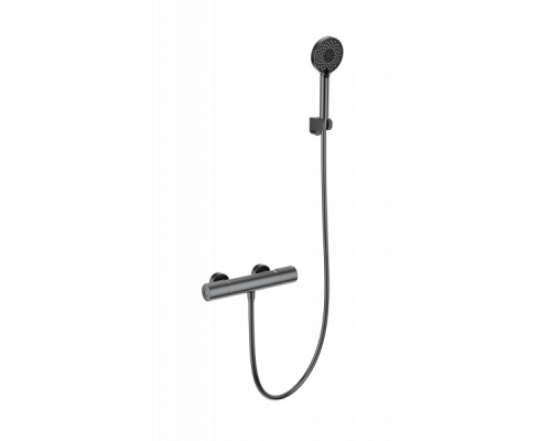 Смеситель для душа с термостатом Wonzon&Woghand, Темный графит