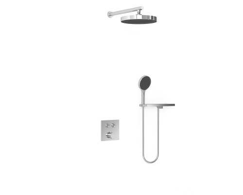 Душевой комплект Vincea Inspire VSFW-4I212RCH встраиваемый двухрежимный хром