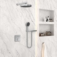 Душевой комплект Vincea Inspire VSFW-4I212RCH встраиваемый двухрежимный хром