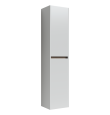 Шкаф-пенал SANCOS Smart подвесной белый, 350х300х1600 мм