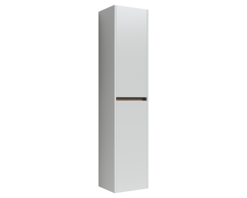 Шкаф-пенал SANCOS Smart подвесной белый, 350х300х1600 мм