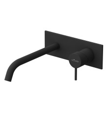 Смеситель для раковины Cezares Leaf LEAF-BLI1-L-NOP Черный матовый