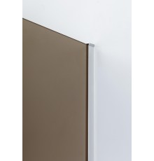 Душевая перегородка Cezares Liberta 120 LIBERTA-L-1-120-BR-Cr Хром