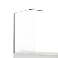 Шторка для ванны NEW TRENDY NEW MODUS 80x150 черный