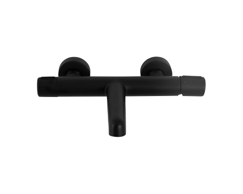 Смеситель для ванны BelBagno Uno UNO-VASM-NERO Черный матовый