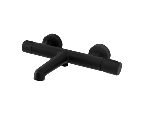 Смеситель для ванны BelBagno Uno UNO-VASM-NERO Черный матовый