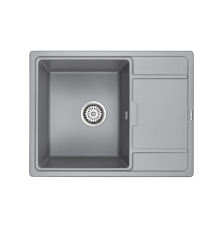 Кухонная мойка Paulmark Weimar 65 PM216550-GRM Серый металлик