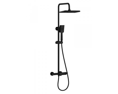 Душевая система Wonzon&Woghand, Черный матовый