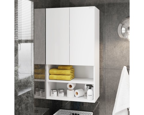 Шкаф Onika Маркус Нова 60 подвесной, белый, разборный