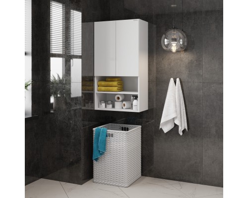 Шкаф Onika Маркус Нова 60 подвесной, белый, разборный