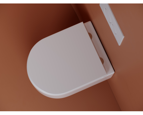 Подвесной унитаз Ceramica Nova Ulma Rimless белый