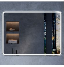 Зеркало LED Vincea VLM-3VC100-2 1000х800 c сенсорным выключателем и антизапотевание