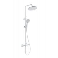 Душевая система с термостатом Wonzon&Woghand, Белый матовый