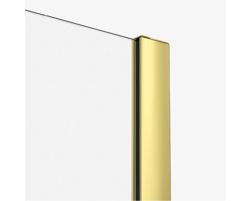 Шторка для ванны NEW TRENDY SMART LIGHT GOLD 160x150 светлое золото