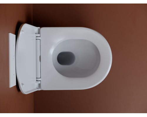 Подвесной унитаз UP безободковый, смыв Торнадо CN4007
