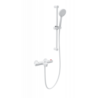 Смеситель для ванны с душем и термостатом Wonzon&Woghand, Белый матовый