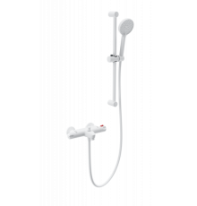 Смеситель для ванны с душем и термостатом Wonzon&Woghand, Белый матовый