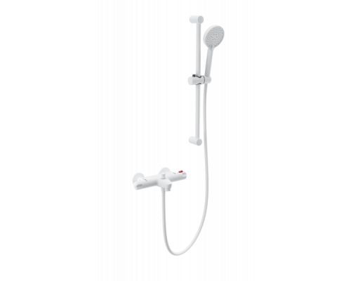 Смеситель для ванны с душем и термостатом Wonzon&Woghand, Белый матовый