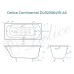 Ванна чугунная Delice Continental 130х70 с отверстиями под ручки и антискользящим покрытием