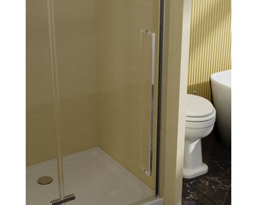 Душевая дверь Vincea Slim-N VDPH-5SN90CL, 90, хром, стекло прозрачное