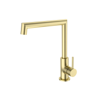 Смеситель для кухни Wonzon&Woghand, Брашированное золото