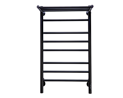 Полотенцесушитель водяной Comfysan Luce W-8 80/40 с полкой, черный