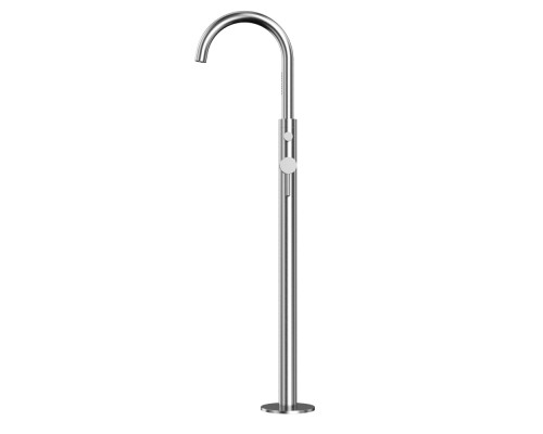 Смеситель для ванны отдельностоящий WHITECROSS Y Y1233NIB брашированный никель