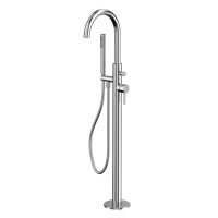 Смеситель для ванны отдельностоящий WHITECROSS Y Y1233NIB брашированный никель