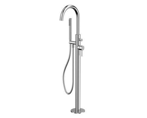 Смеситель для ванны отдельностоящий WHITECROSS Y Y1233NIB брашированный никель